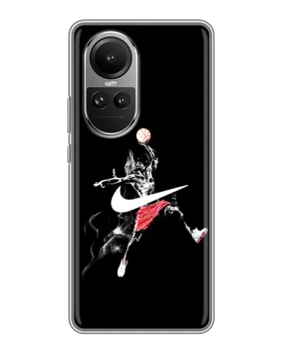 Чехол для OPPO Reno 10 Pro с картинкой «Jordan Jumpman»