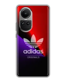 Чехол для OPPO Reno 10 Pro с картинкой «Adidas Red Neon»