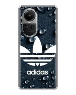 Чехол для OPPO Reno 10 Pro с картинкой «Adidas Trefoil Blue» Чехол для OPPO Reno 10 Pro с картинкой «Adidas Trefoil Blue»
