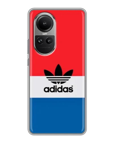 Чехол для OPPO Reno 10 Pro с картинкой «Ретро блоки Adidas» Чехол для OPPO Reno 10 Pro с картинкой «Ретро блоки Adidas»