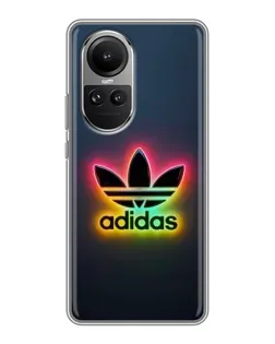 Чехол для OPPO Reno 10 Pro с картинкой «Неоновый Adidas» Чехол для OPPO Reno 10 Pro с картинкой «Неоновый Adidas»