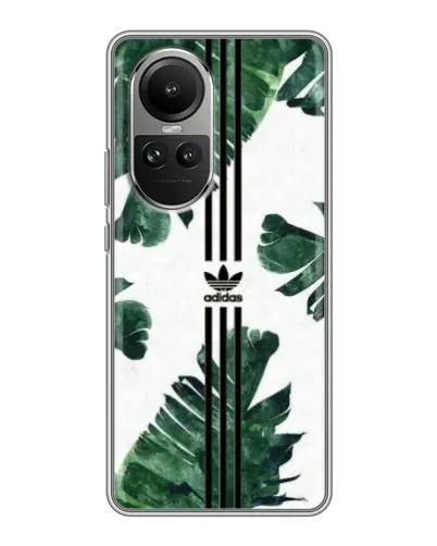 Чехол для OPPO Reno 10 Pro с картинкой «Пальмовые листья адидас» Чехол для OPPO Reno 10 Pro с картинкой «Пальмовые листья адидас»