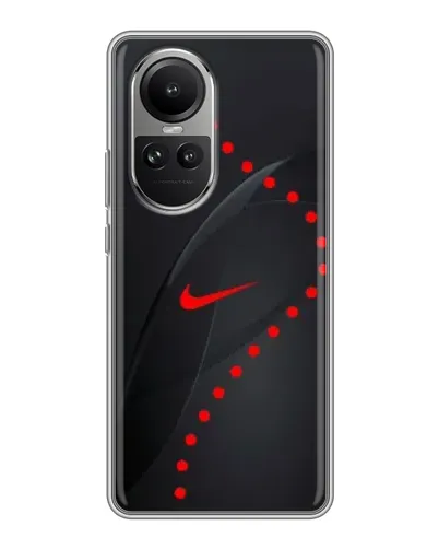 Чехол для OPPO Reno 10 Pro с картинкой «Абстрактный дизайн Nike» Чехол для OPPO Reno 10 Pro с картинкой «Абстрактный дизайн Nike»