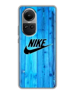 Чехол для OPPO Reno 10 Pro с картинкой «Голубое дерево Nike»
