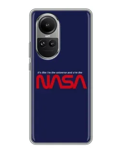 Чехол для OPPO Reno 10 Pro с картинкой «NASA — глубокий космос»