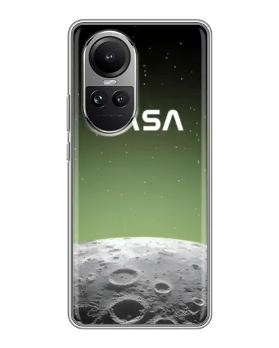 Чехол для OPPO Reno 10 Pro с картинкой «NASA — лунный градиент» Чехол для OPPO Reno 10 Pro с картинкой «NASA — лунный градиент»