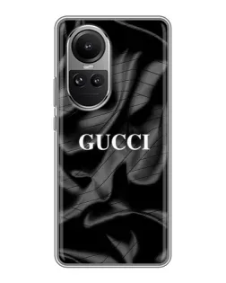 Чехол для OPPO Reno 10 Pro с картинкой «Gucci — шелковые волны»