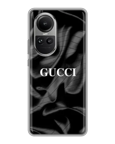 Чехол для OPPO Reno 10 Pro с картинкой «Gucci — шелковые волны» Чехол для OPPO Reno 10 Pro с картинкой «Gucci — шелковые волны»