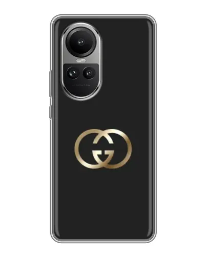 Чехол для OPPO Reno 10 Pro с картинкой «Минимализм Gucci» Чехол для OPPO Reno 10 Pro с картинкой «Минимализм Gucci»