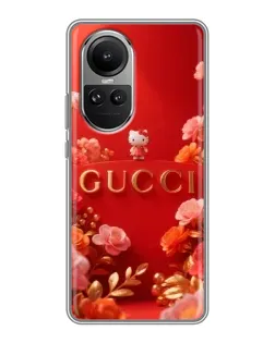 Чехол для OPPO Reno 10 Pro с картинкой «Gucci — золотой сад» Чехол для OPPO Reno 10 Pro с картинкой «Gucci — золотой сад»