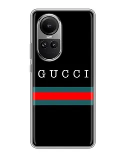 Чехол для OPPO Reno 10 Pro с картинкой «Gucci — красный пояс» Чехол для OPPO Reno 10 Pro с картинкой «Gucci — красный пояс»