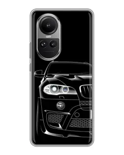 Чехол для OPPO Reno 10 Pro с картинкой «Темный силуэт BMW» Чехол для OPPO Reno 10 Pro с картинкой «Темный силуэт BMW»