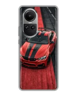 Чехол для OPPO Reno 10 Pro с картинкой «BMW на красной дорожке» Чехол для OPPO Reno 10 Pro с картинкой «BMW на красной дорожке»