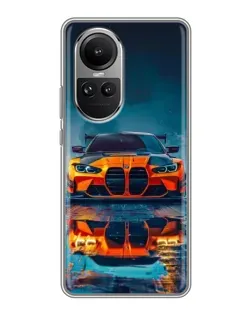 Чехол для OPPO Reno 10 Pro с картинкой «BMW — золотая эмблема» Чехол для OPPO Reno 10 Pro с картинкой «BMW — золотая эмблема»
