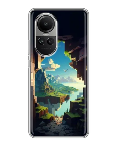 Чехол для OPPO Reno 10 Pro с картинкой «Вид из пещеры» Чехол для OPPO Reno 10 Pro с картинкой «Вид из пещеры»
