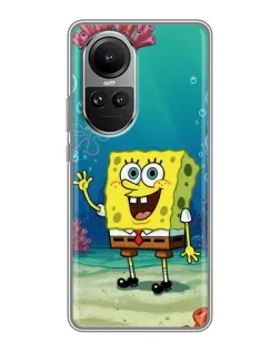 Чехол для OPPO Reno 10 Pro с картинкой «Подводный привет»