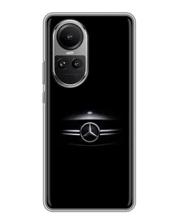 Чехол для OPPO Reno 10 Pro с картинкой «Mercedes — абстрактные линии» Чехол для OPPO Reno 10 Pro с картинкой «Mercedes — абстрактные линии»