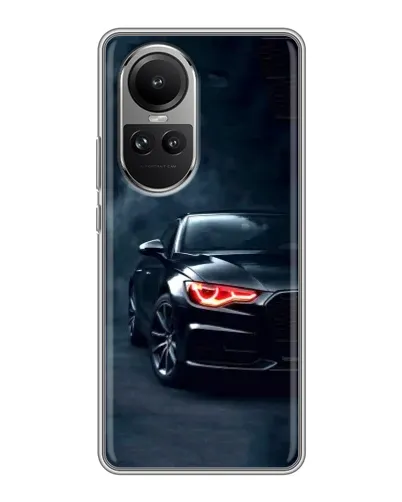 Чохол для OPPO Reno 10 Pro з картинкою «Audi — хижий погляд»