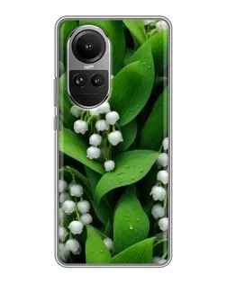 Чехол для OPPO Reno 10 Pro с картинкой «Ландыши в зелени» Чехол для OPPO Reno 10 Pro с картинкой «Ландыши в зелени»