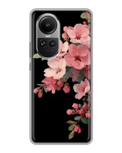 Чехол для OPPO Reno 10 Pro с картинкой «Розовая ветка сакуры» Чехол для OPPO Reno 10 Pro с картинкой «Розовая ветка сакуры»