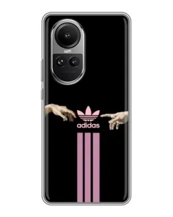 Чехол для OPPO Reno 10 с картинкой «Adidas Hands» Чехол для OPPO Reno 10 с картинкой «Adidas Hands»