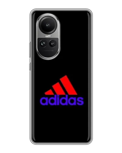 Чехол для OPPO Reno 10 с картинкой «Классический Adidas»