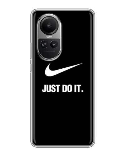 Чехол для OPPO Reno 10 с картинкой «Классический принт Nike» Чехол для OPPO Reno 10 с картинкой «Классический принт Nike»