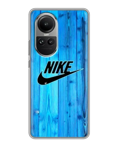 Чехол для OPPO Reno 10 с картинкой «Голубое дерево Nike» Чехол для OPPO Reno 10 с картинкой «Голубое дерево Nike»