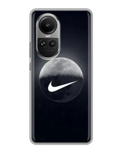 Чехол для OPPO Reno 10 с картинкой «Nike в стиле граффити» Чехол для OPPO Reno 10 с картинкой «Nike в стиле граффити»
