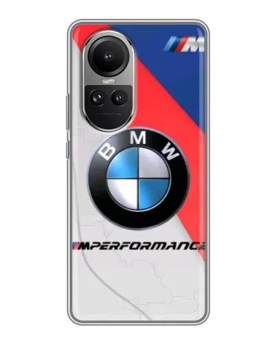 Чехол для OPPO Reno 10 с картинкой «BMW Performance стиль»