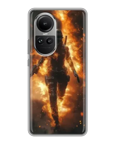 Чехол для OPPO Reno 10 с картинкой «BMW — скорость в дожде» Чехол для OPPO Reno 10 с картинкой «BMW — скорость в дожде»