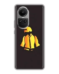 Чехол для OPPO Reno 10 с картинкой «Winner Winner — PUBG»