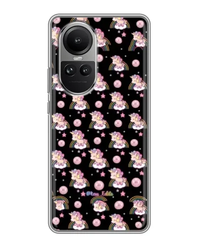 Чехол для OPPO Reno 10 с картинкой «Magic Unicorn паттерн» Чехол для OPPO Reno 10 с картинкой «Magic Unicorn паттерн»