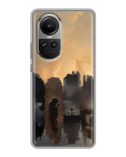 Чехол для OPPO Reno 10 с картинкой «Дорога к вере» Чехол для OPPO Reno 10 с картинкой «Дорога к вере»