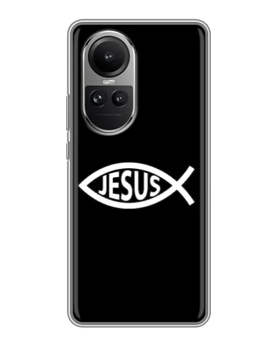 Чехол для OPPO Reno 10 с картинкой «Классический Jesus» Чехол для OPPO Reno 10 с картинкой «Классический Jesus»
