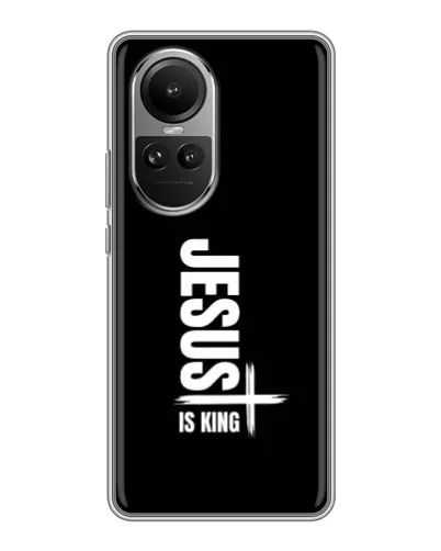 Чехол для OPPO Reno 10 с картинкой «Вертикаль веры Jesus» Чехол для OPPO Reno 10 с картинкой «Вертикаль веры Jesus»