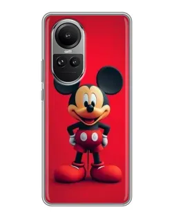 Чехол для OPPO Reno 10 с картинкой «Mickey в полный рост»