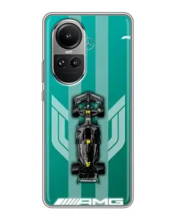 Чехол для OPPO Reno 10 с картинкой «Mercedes AMG Petronas»