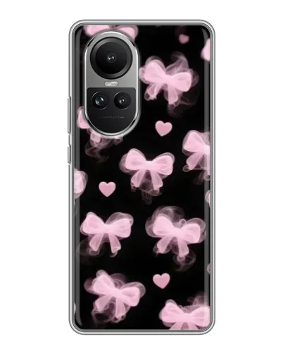 Чехол для OPPO Reno 10 с картинкой «Геометрия банта» Чехол для OPPO Reno 10 с картинкой «Геометрия банта»