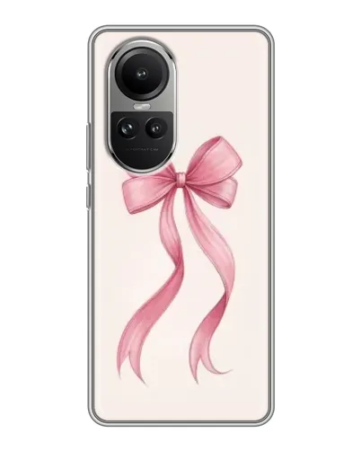Чехол для OPPO Reno 10 с картинкой «Розовый бант» Чехол для OPPO Reno 10 с картинкой «Розовый бант»