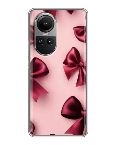 Чехол для OPPO Reno 10 с картинкой «Бордовый атлас» Чехол для OPPO Reno 10 с картинкой «Бордовый атлас»