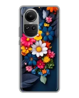 Чохол для OPPO Reno 10 з картинкою «Квіткова феєрія» Чохол для OPPO Reno 10 з картинкою «Квіткова феєрія»