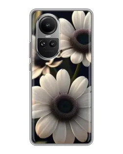 Чохол для OPPO Reno 10 з картинкою «Білі маргаритки макро» Чохол для OPPO Reno 10 з картинкою «Білі маргаритки макро»