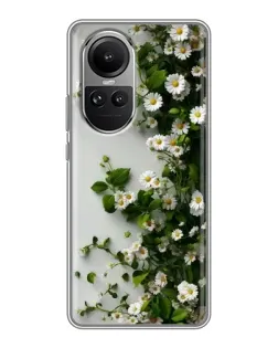 Чохол для OPPO Reno 10 з картинкою «Гілка дрібних білих квітів» Чохол для OPPO Reno 10 з картинкою «Гілка дрібних білих квітів»