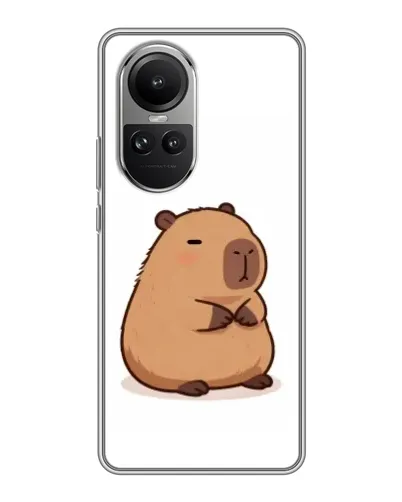 Чехол для OPPO Reno 10 с картинкой «Толстенькая капибара» Чехол для OPPO Reno 10 с картинкой «Толстенькая капибара»