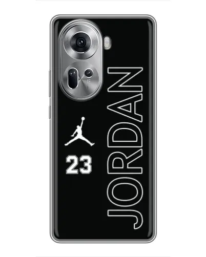 Чехол для OPPO Reno 11 5G с картинкой «Jordan Vertical» Чехол для OPPO Reno 11 5G с картинкой «Jordan Vertical»