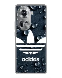 Чехол для OPPO Reno 11 5G с картинкой «Adidas Trefoil Blue» Чехол для OPPO Reno 11 5G с картинкой «Adidas Trefoil Blue»