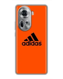 Чехол для OPPO Reno 11 5G с картинкой «Adidas Ukraine» Чехол для OPPO Reno 11 5G с картинкой «Adidas Ukraine»