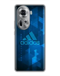 Чехол для OPPO Reno 11 5G с картинкой «Adidas Sport Art» Чехол для OPPO Reno 11 5G с картинкой «Adidas Sport Art»