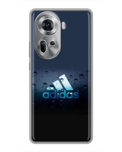 Чехол для OPPO Reno 11 5G с картинкой «Adidas Water Drops» Чехол для OPPO Reno 11 5G с картинкой «Adidas Water Drops»
